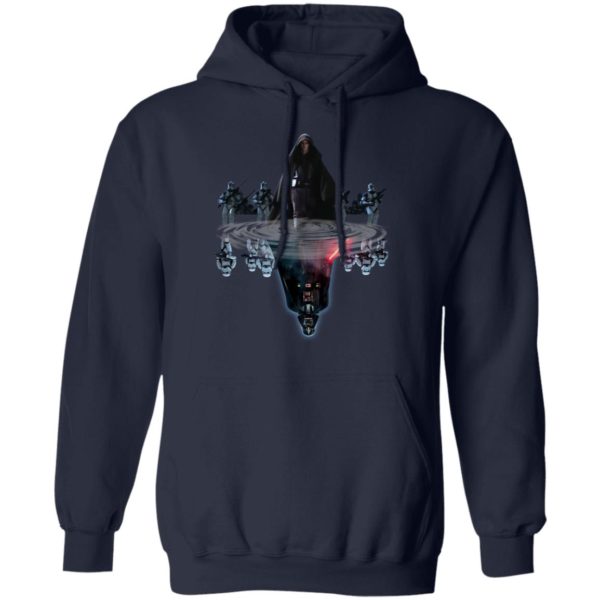 Anakin Skywalker Water Reflect In Darth Vader Shirt