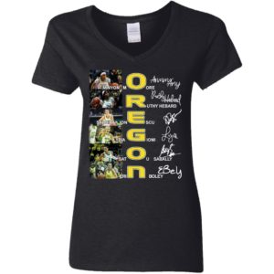 Oregon Women's Basketball Player Signature Shirt image Oregon Women's Basketball Player Signature Shirt