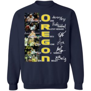 Oregon Women's Basketball Player Signature Shirt image Oregon Women's Basketball Player Signature Shirt
