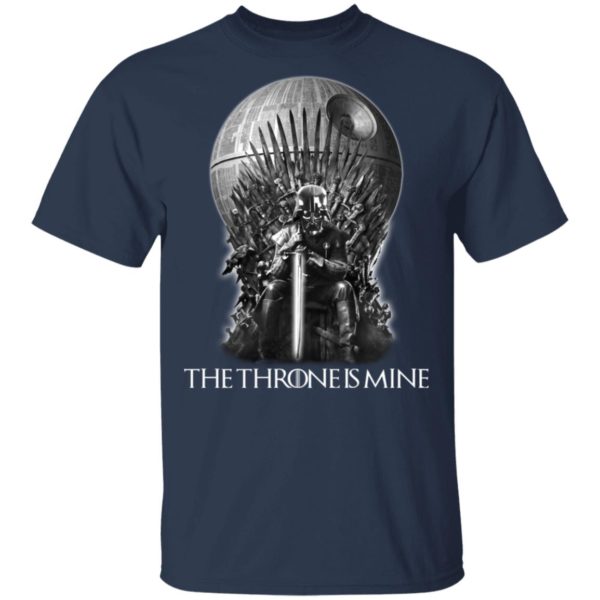 Death Star Vs Darth Vader The Throne Is Mine Shirt