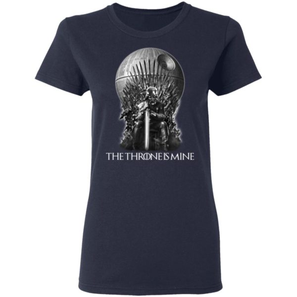 Death Star Vs Darth Vader The Throne Is Mine Shirt