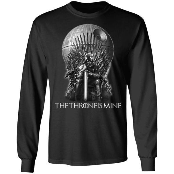 Death Star Vs Darth Vader The Throne Is Mine Shirt