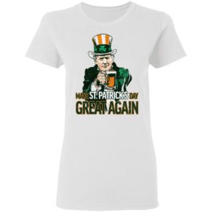 Donal Trump Make Saint Patrick's Day Great Again Irish Shirt
