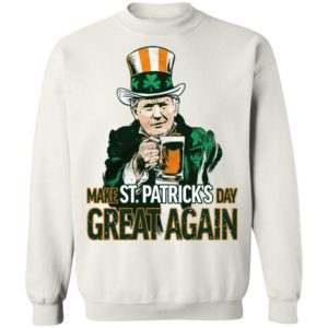 Donal Trump Make Saint Patrick's Day Great Again Irish Shirt