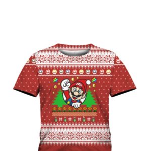 Super Mario MRV2 3D All Over Print Shirt image Super Mario MRV2 3D All Over Print Shirt