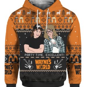 Wayne S World 2211 3D All Over Print Christmas Shirt
