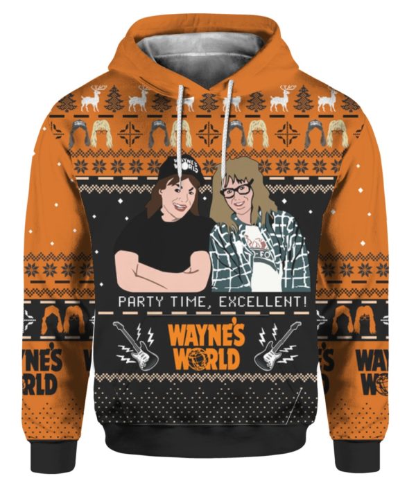 Wayne S World 2211 3D All Over Print Christmas Shirt