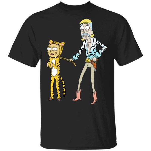 Rick And Morty x Tiger King Funny Parody Shirt