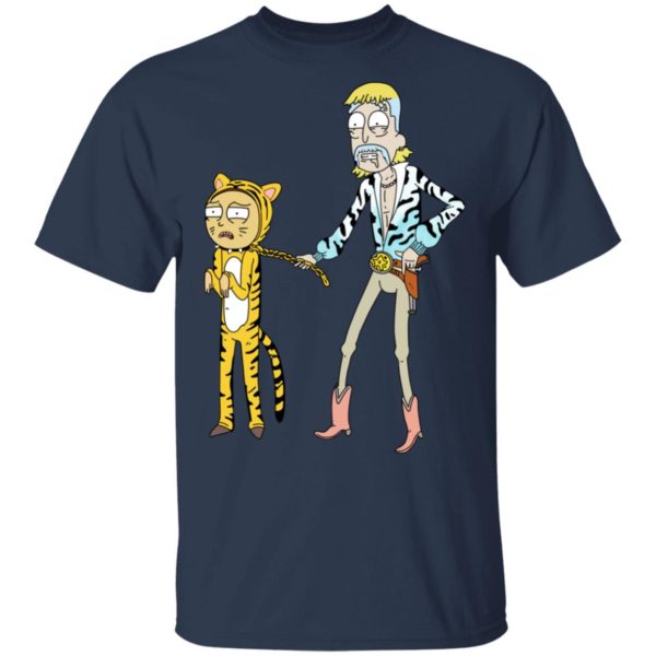 Rick And Morty x Tiger King Funny Parody Shirt
