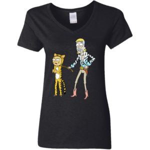 Rick And Morty x Tiger King Funny Parody Shirt