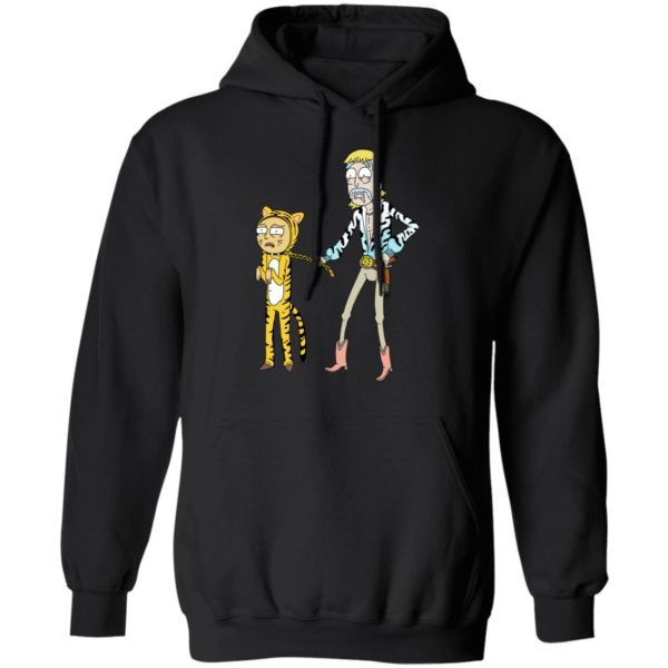 Rick And Morty x Tiger King Funny Parody Shirt