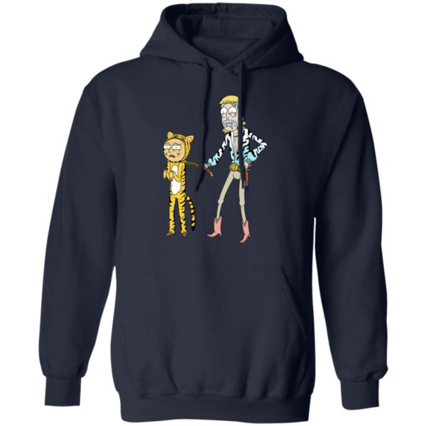 Rick And Morty x Tiger King Funny Parody Shirt