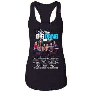 The Bigbang Theory 2007 2020 Thank You For The Memories Signature Shirt image The Bigbang Theory 2007 2020 Thank You For The Memories Signature Shirt