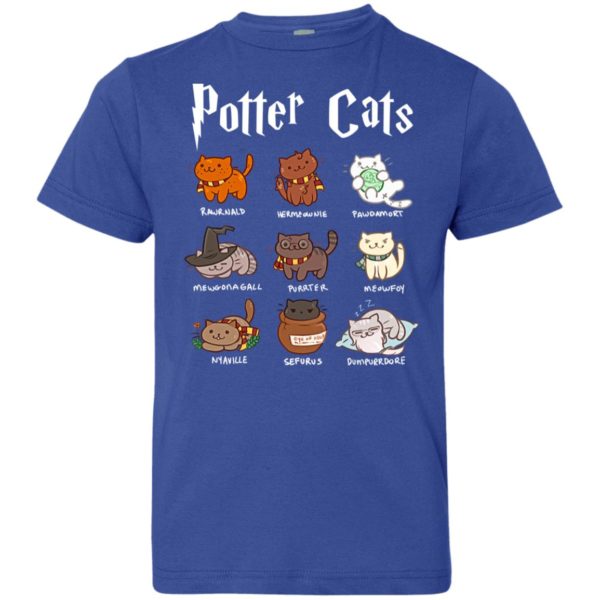 Harry Potter Cats Hairy Pawtter Youth Shirt