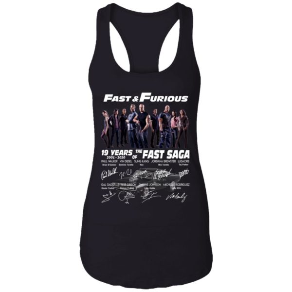 Fast & Furious 19 Years Of The Fast Saga Signature Shirt