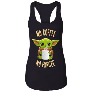 Baby Yoda No Coffee No Forcee Shirt image Baby Yoda No Coffee No Forcee Shirt