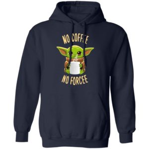 Baby Yoda No Coffee No Forcee Shirt image Baby Yoda No Coffee No Forcee Shirt