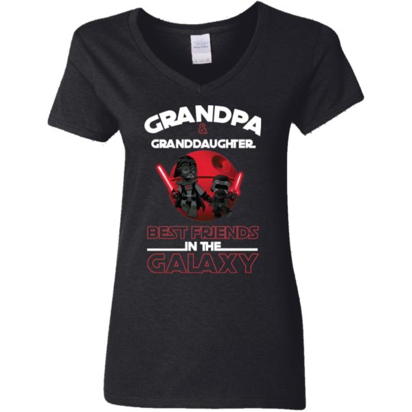 Star Wars Grandpa & Granddaughter Best Friends In The Galaxy Shirt