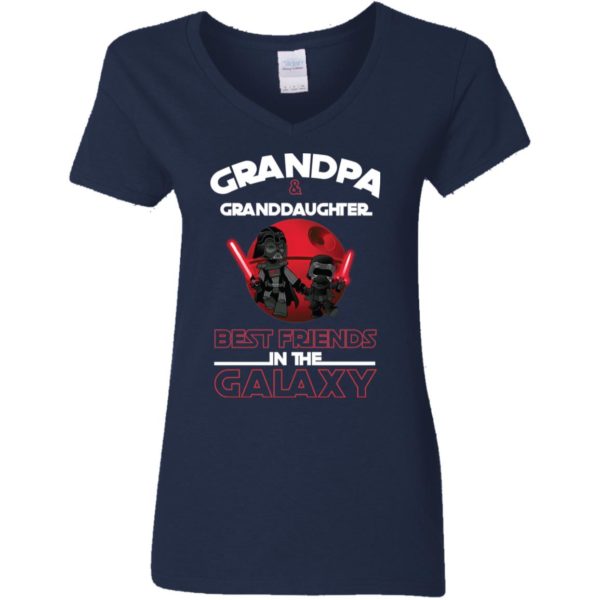 Star Wars Grandpa & Granddaughter Best Friends In The Galaxy Shirt