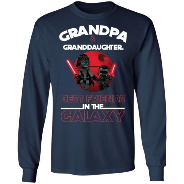 Star Wars Grandpa & Granddaughter Best Friends In The Galaxy Shirt