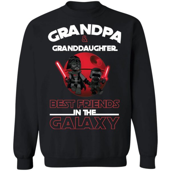 Star Wars Grandpa & Granddaughter Best Friends In The Galaxy Shirt