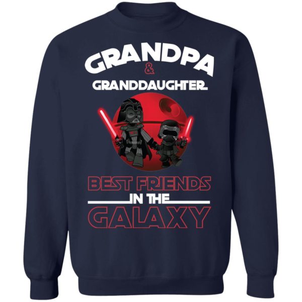 Star Wars Grandpa & Granddaughter Best Friends In The Galaxy Shirt