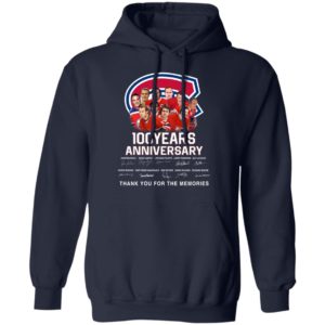 Montreal Canadiens 100 Years Anniversary Signature Shirt