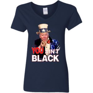 Joe Biden You Ain't Black Uncle Sam Parody Shirt