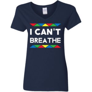 I Can't Breathe Black Live Mater Shirt