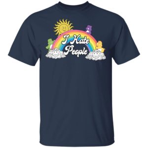 Sun and Rainbow I Hate People Shirt image Sun and Rainbow I Hate People Shirt