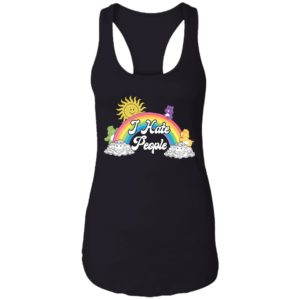 Sun and Rainbow I Hate People Shirt image Sun and Rainbow I Hate People Shirt