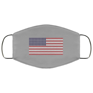 USA Flag Face Mask Made In USA