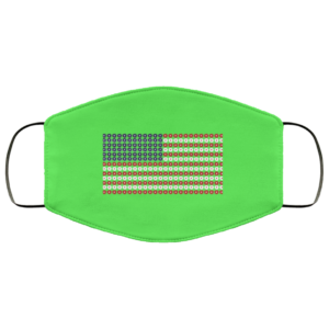USA Flag Face Mask Made In USA