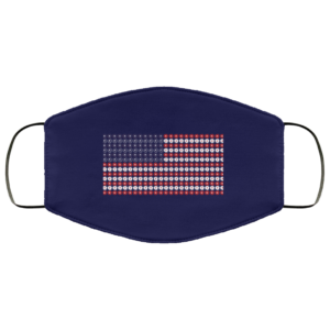 USA Flag Face Mask Made In USA