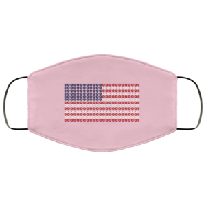 USA Flag Face Mask Made In USA