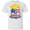 Donald Trump Eagle Merica Flag Shirt