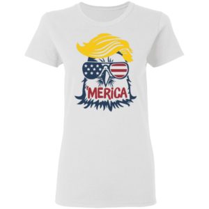 Donald Trump Eagle Merica Flag Shirt
