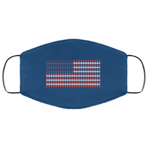 USA Flag Face Mask Made In USA