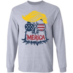 Donald Trump Eagle Merica Flag Shirt
