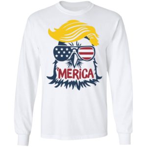 Donald Trump Eagle Merica Flag Shirt