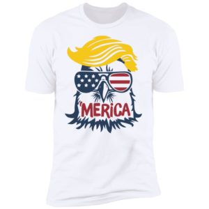 Donald Trump Eagle Merica Flag Shirt