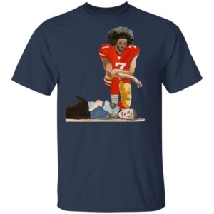Colin Kaepernick Kneeling On The Neck Police Officer Shirt