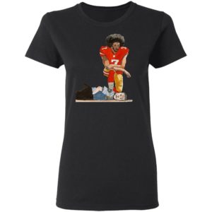 Colin Kaepernick Kneeling On The Neck Police Officer Shirt