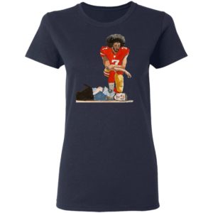 Colin Kaepernick Kneeling On The Neck Police Officer Shirt