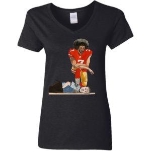 Colin Kaepernick Kneeling On The Neck Police Officer Shirt