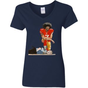Colin Kaepernick Kneeling On The Neck Police Officer Shirt
