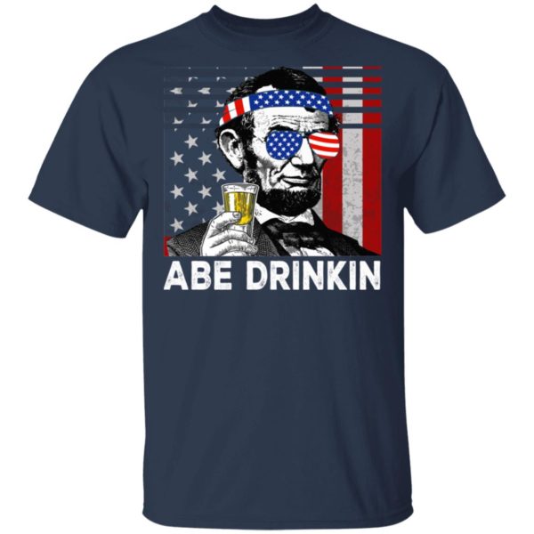Abraham Lincoln Abe Drinkin' Whisky Shirt