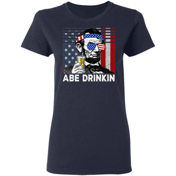 Abraham Lincoln Abe Drinkin' Whisky Shirt