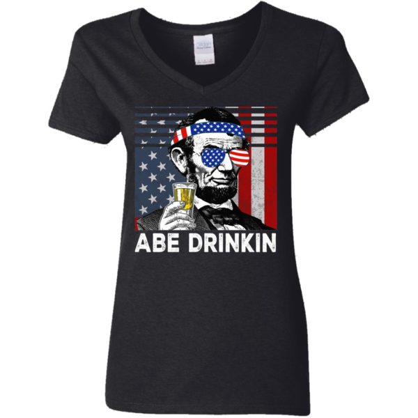 Abraham Lincoln Abe Drinkin' Whisky Shirt