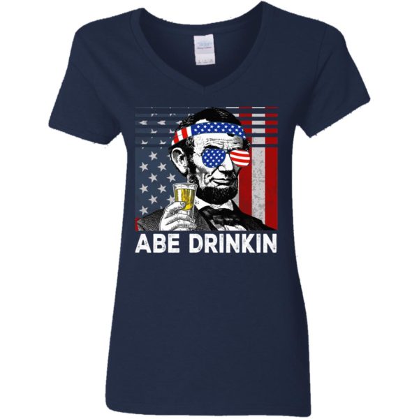 Abraham Lincoln Abe Drinkin' Whisky Shirt